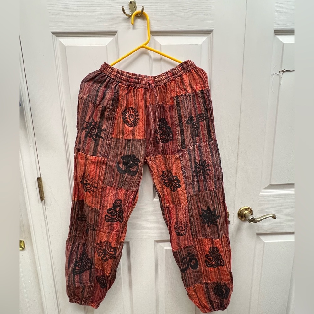 Hippy Patchwork Pants - image 1